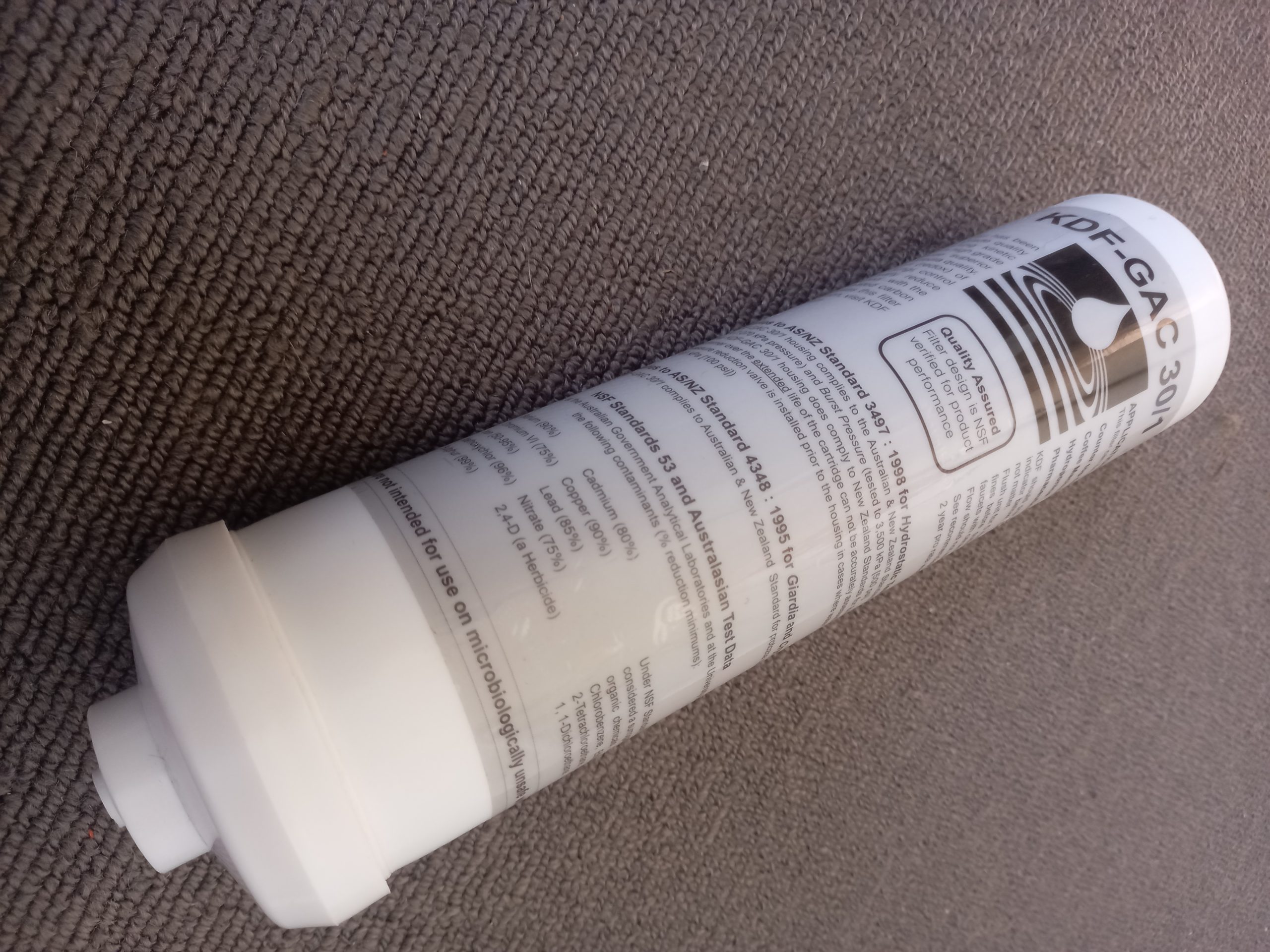 Taylor’s KDF-GAC 30/1 JJ (with quick-connect fittings) FILTERS